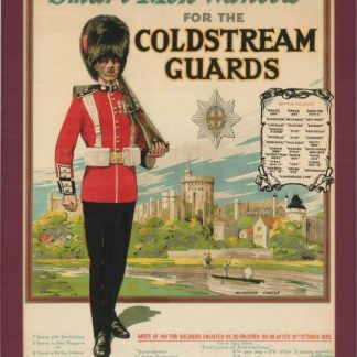 coldstream guard recruitment poster