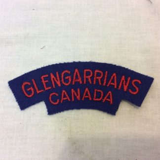 Glengarrians, Canada, Canadian Armed Forces fabric shoulder title