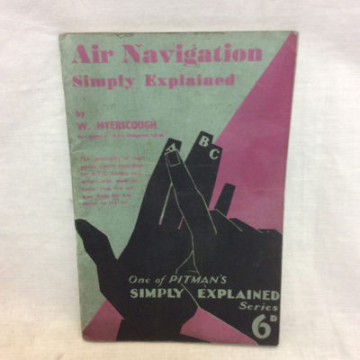 air navigation booklet by w meyerscough
