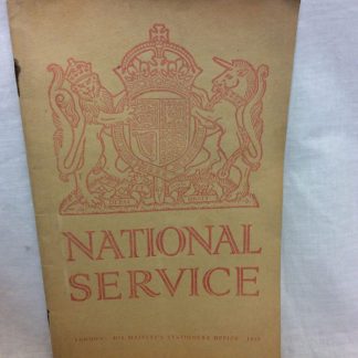national service guide booklet 1939