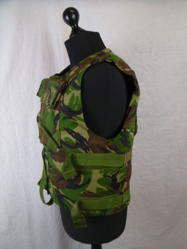 British Army Woodland Combat Flak Jacket