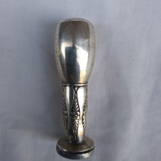 Antique Art Nouveau silver wax seal stamp