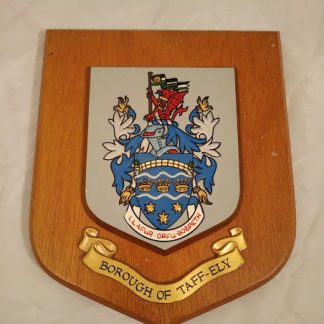 Borough of TAFF-ELY Wall Mess Plaque