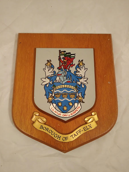Borough of TAFF-ELY Wall Mess Plaque
