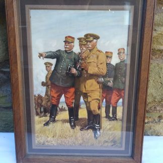 Framed print Sep.e.Scoll 1914-1918 well renowned illustrator & artist