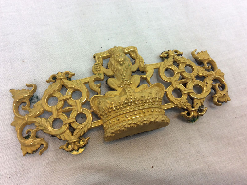 Royal Company of Archers, ceremonial sash belt buckle