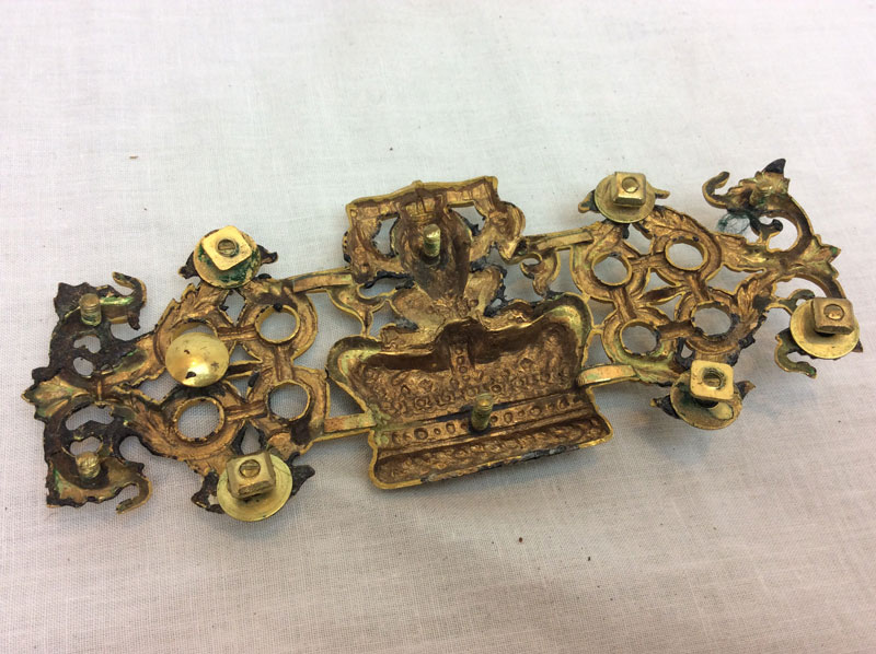 Royal Company of Archers, ceremonial sash belt buckle