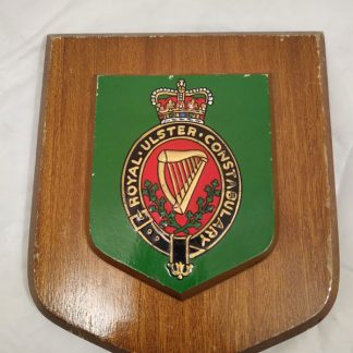 Royal Ulster Constabulary Mess Wall Plaque