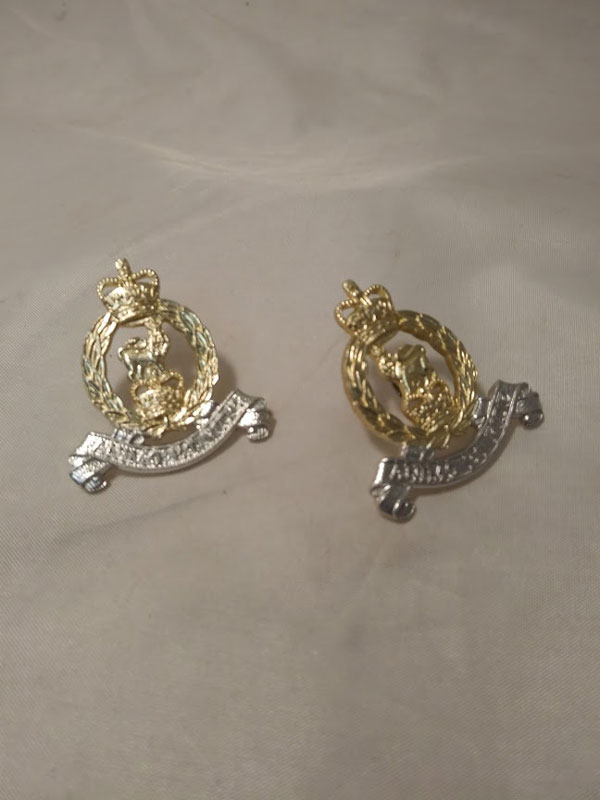 Adjutant General's Corps Collar Dogs