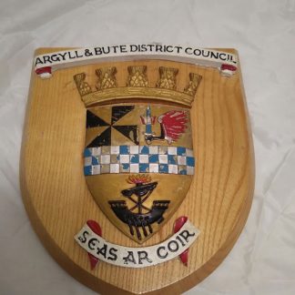 Argyll & Bute Council Wall Mess Plaque