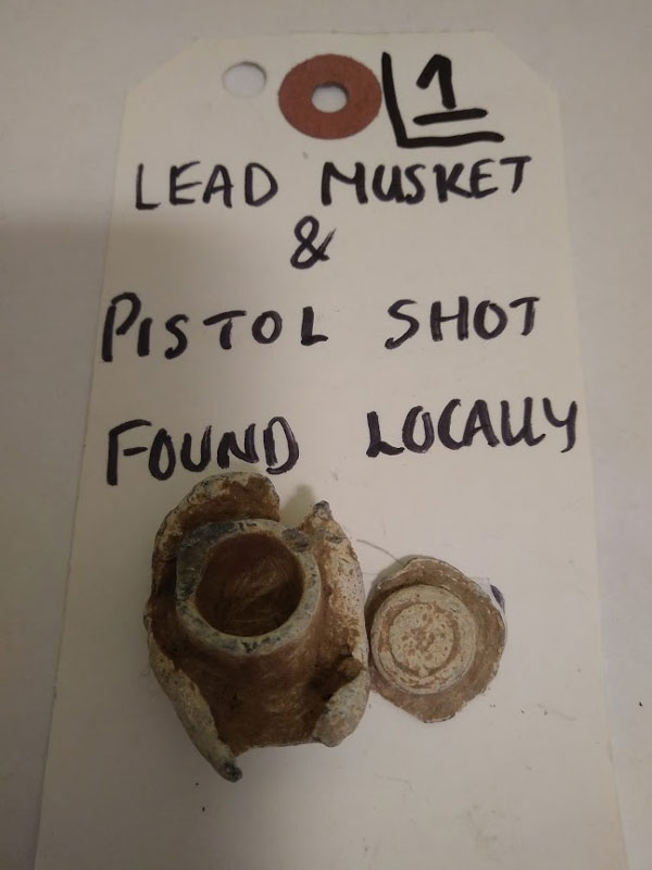 Lead Musket & Pistol Shot, 1