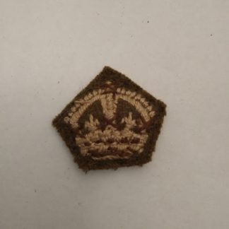 Officer Rank crown on Khaki