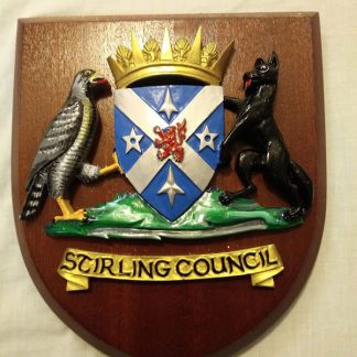 Stirling Council Wall Plaque