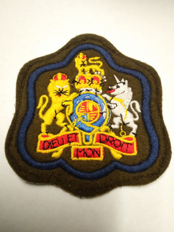 RSM Warrant officer C1 Patch badge