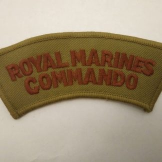 Royal Marine Commando Shoulder Title Patch