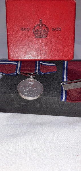 King George V silver Jubilee medal King George V silver Jubilee medal