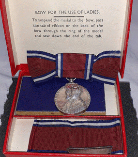 King George V silver Jubilee medal