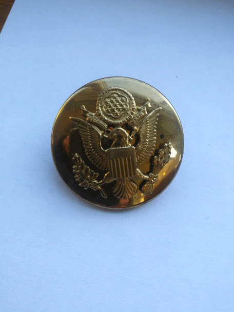 American GI Cap Badge WWII era American GI Cap Badge WWII era
