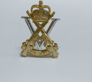 Australian Royal Victoria Regiment collar dog