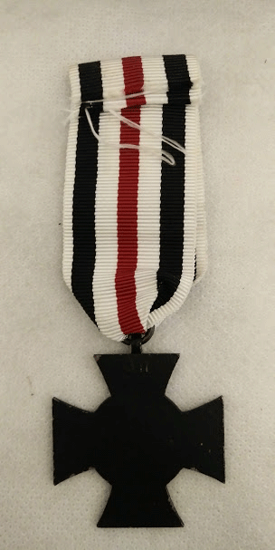 German WW1 Next of Kin (Widows) blackened Cross of Honour 1914-1918 German WW1 Next of Kin (Widows) blackened Cross of Honour 1914-1918