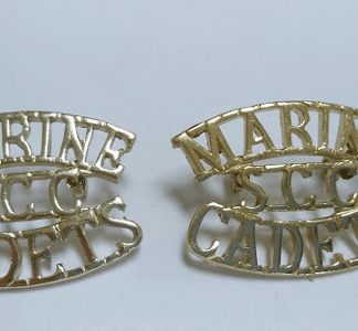 Marine Cadets SCC shoulder title