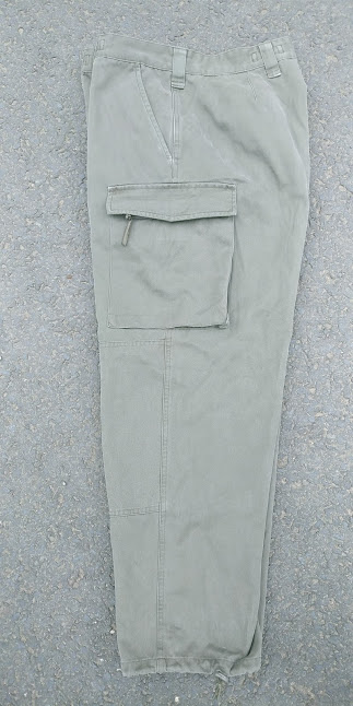 Military Army Olive Green combat trousers heavy weight Military Army Olive Green combat trousers heavy weight