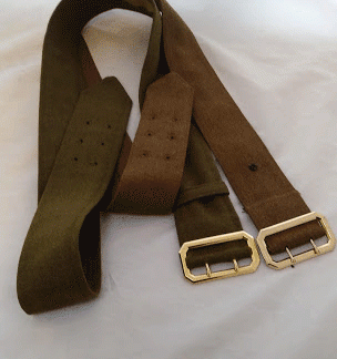 No 2 dress uniform replacement belt FAD Olive green