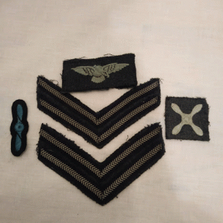 Vintage RAF cloth badges