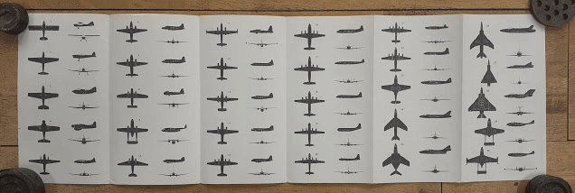 Royal Observer Corps Pocket silhouettes primary list aircraft 326K issue 4 Nov 1957 Royal Observer Corps Pocket silhouettes primary list aircraft 326K issue 4 Nov 1957