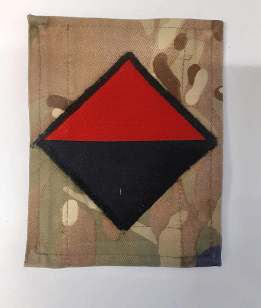 blanking plate with 13th air assault TRF patch blanking plate with 13th air assault TRF patch