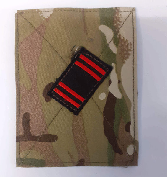 blanking plate with army physical training patch blanking plate with army physical training patch