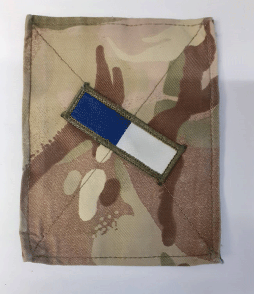 blanking plate with royal signals patch blanking plate with royal signals patch
