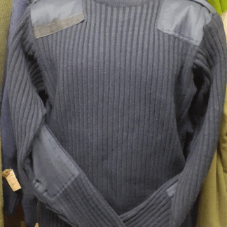 Genuine Royal Navy round neck surplus jumper