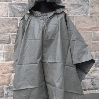 European military surplus Poncho