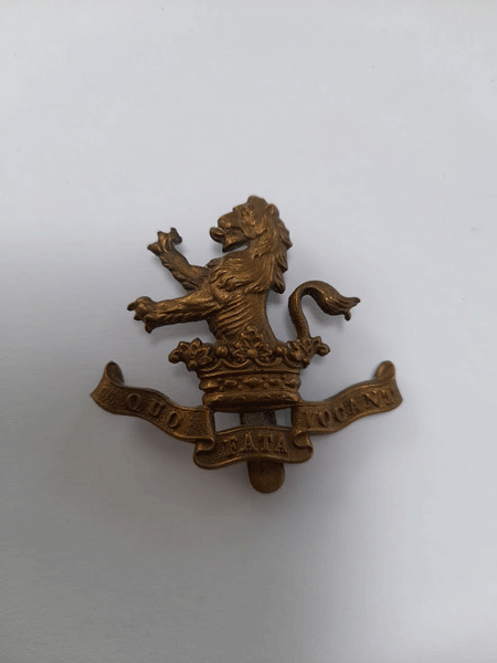 7th Dragoon Guards cap badge original brass 7th Dragoon Guards cap badge original brass