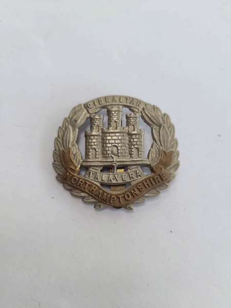 Original Northamptonshire Cap Badge Original Northamptonshire Cap Badge