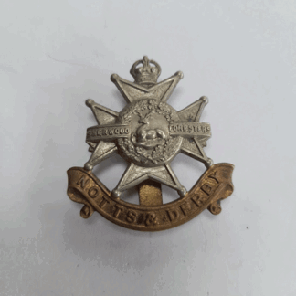 Original Sherwod Foresters (Notts & Derby) Regiment cap badge