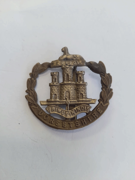 The Dorsetshire Regiment cap badge The Dorsetshire Regiment cap badge