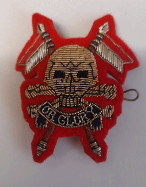 Royal Lancers Death or Glory badge Royal Lancers Death or Glory badge