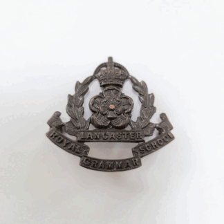 Genuine WW2 Lancaster Royal Grammer School Cap badge
