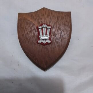 Welsh Infantry Brigade mess plaque
