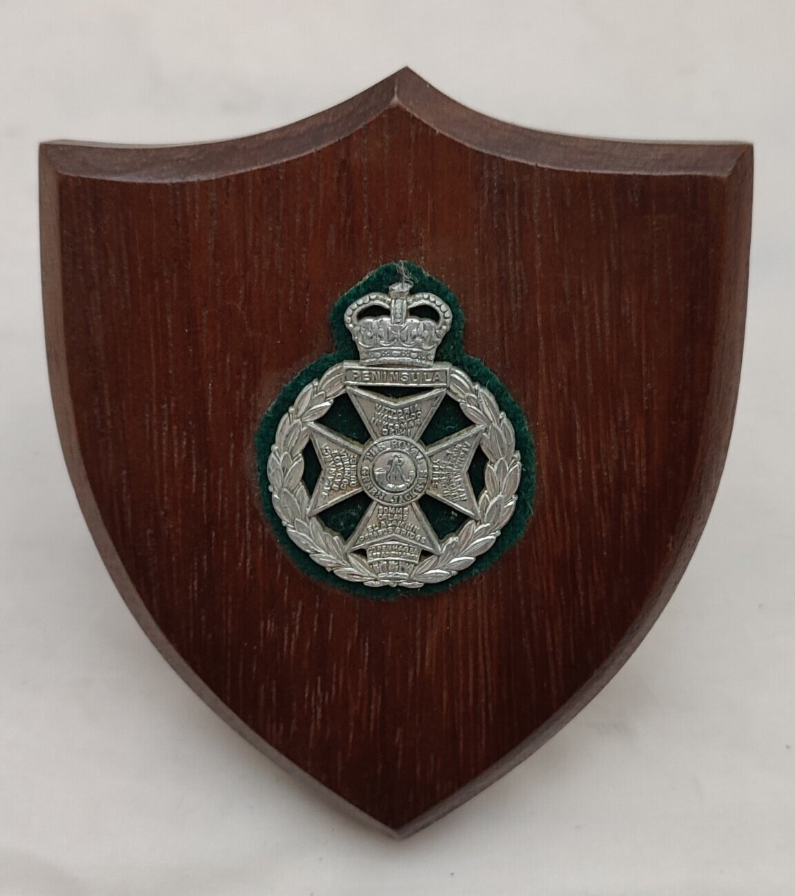 Royal Green Jackets wall plaque Royal Green Jackets wall plaque