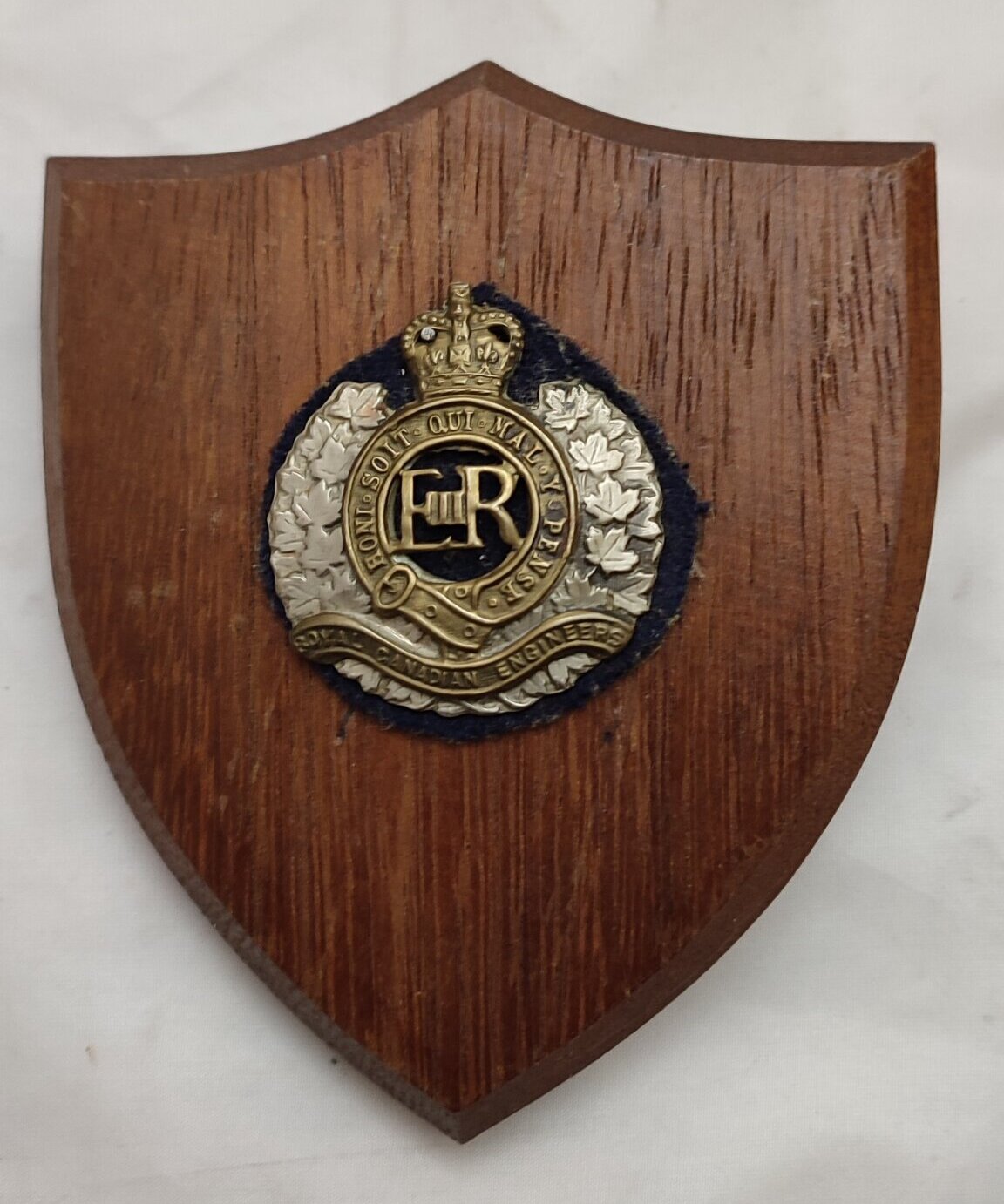 Royal Canadian Engineers wall plaque Royal Canadian Engineers wall plaque